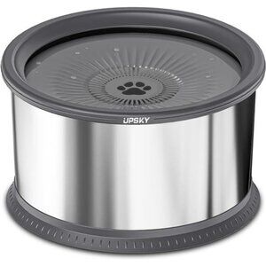 6.5L Dog Water Bowl,1.6 Gallon Super Large Capacity No Spill Dog Water Bowl